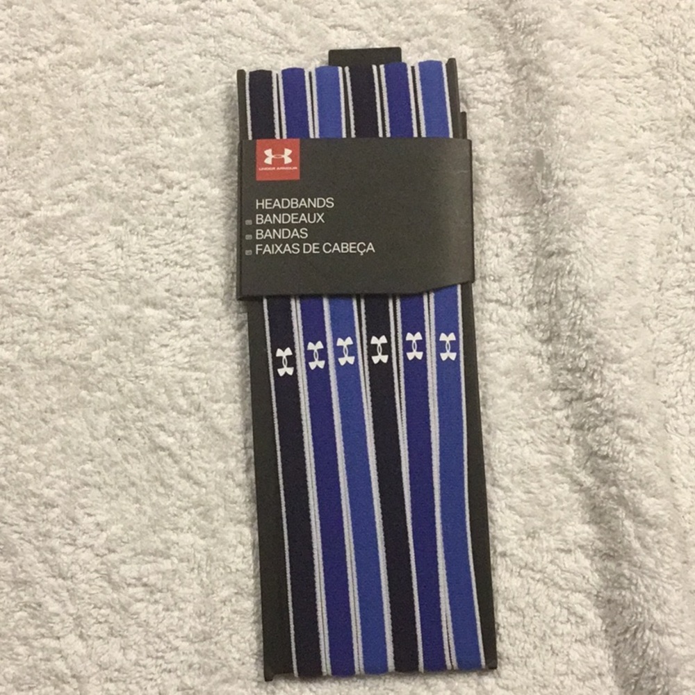 UNDER ARMOUR 6-pack skinny performance headband